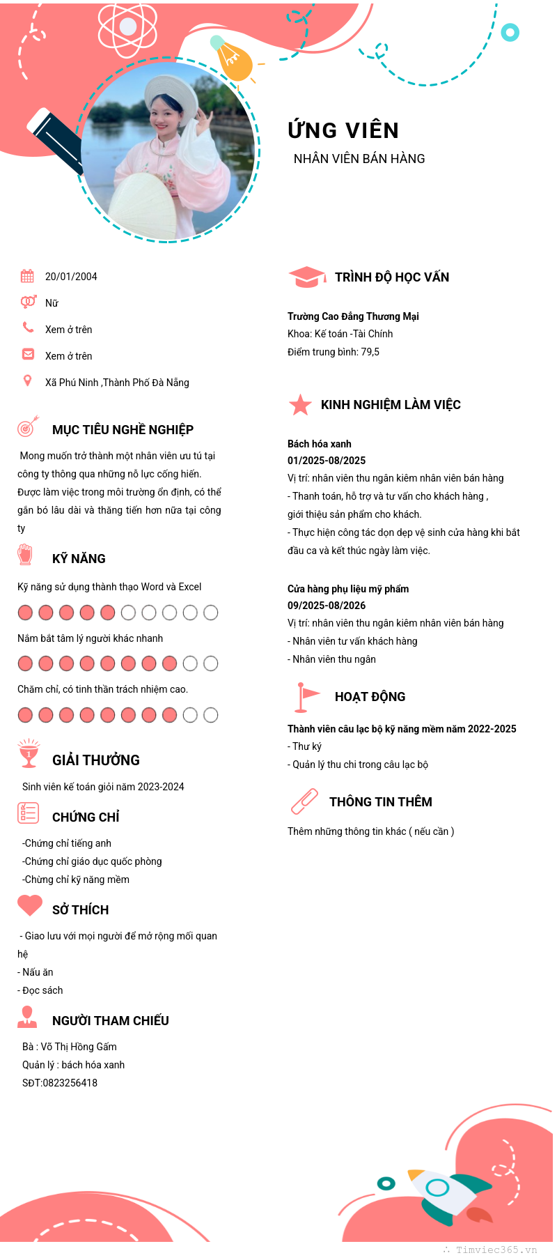 CV ứng viên