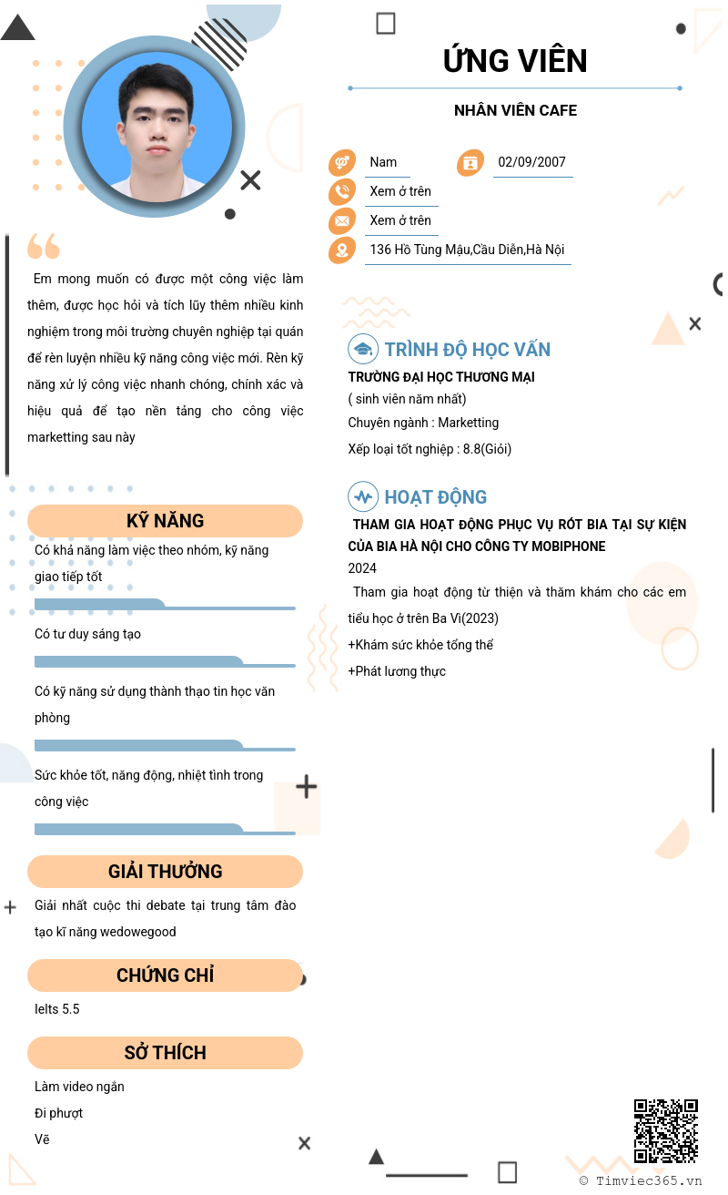 CV ứng viên