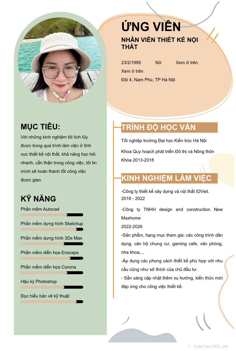 CV ứng viên