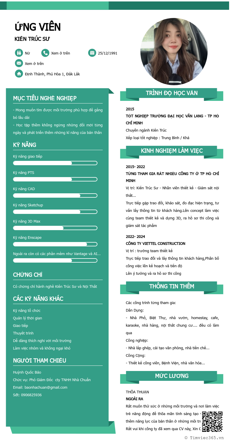 CV ứng viên