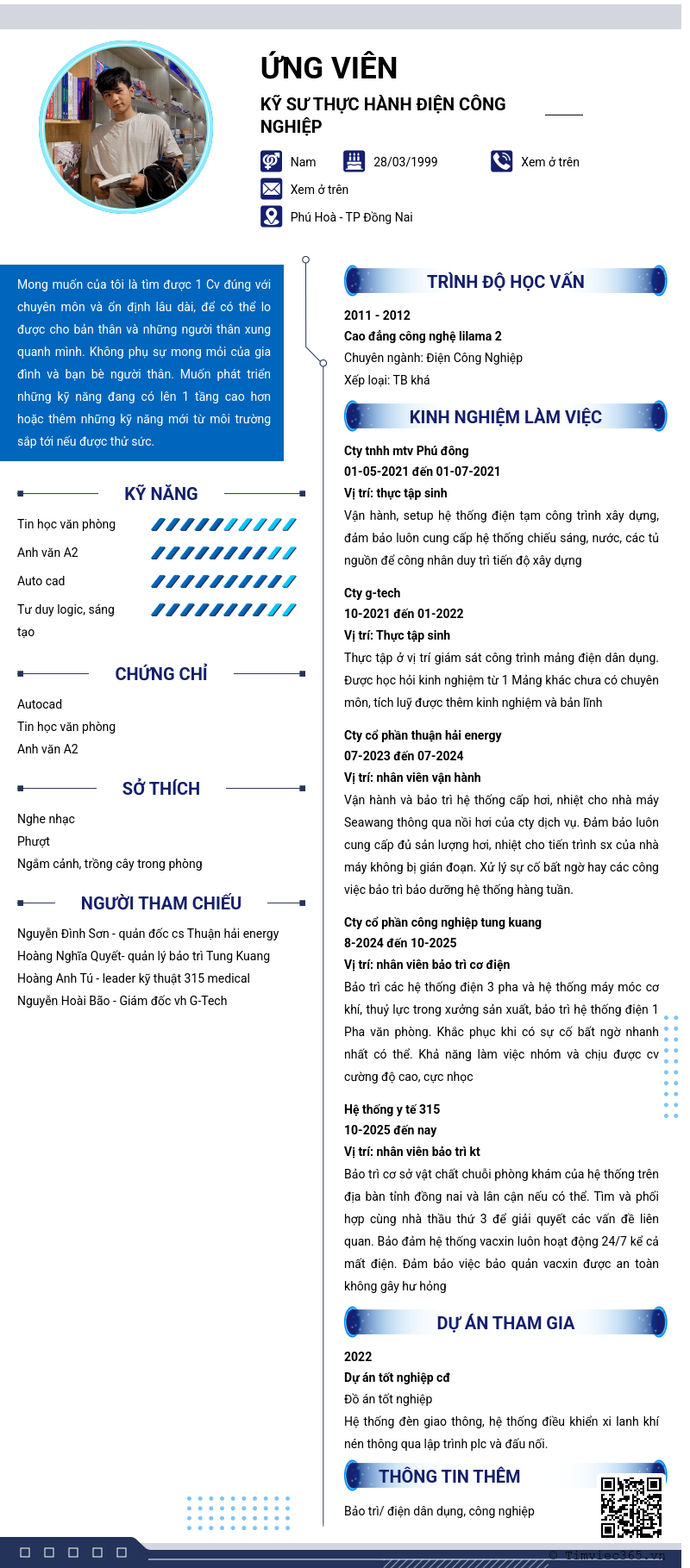 CV ứng viên