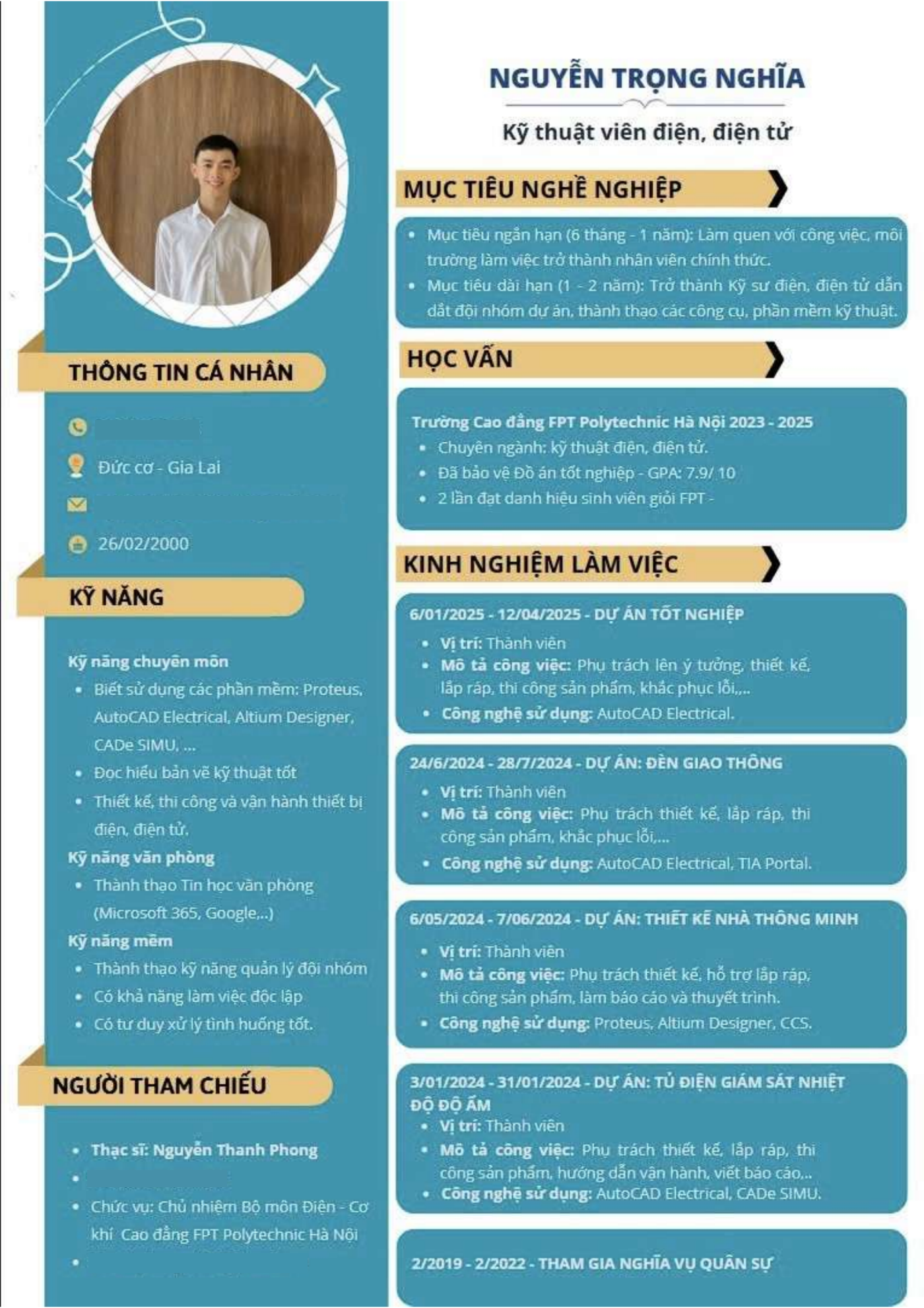CV ứng viên
