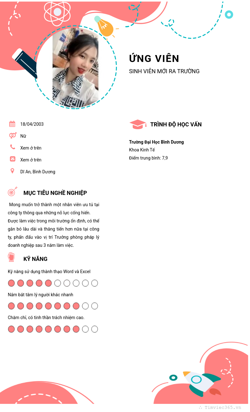 CV ứng viên