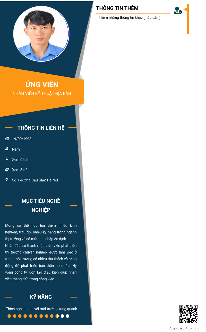 CV ứng viên