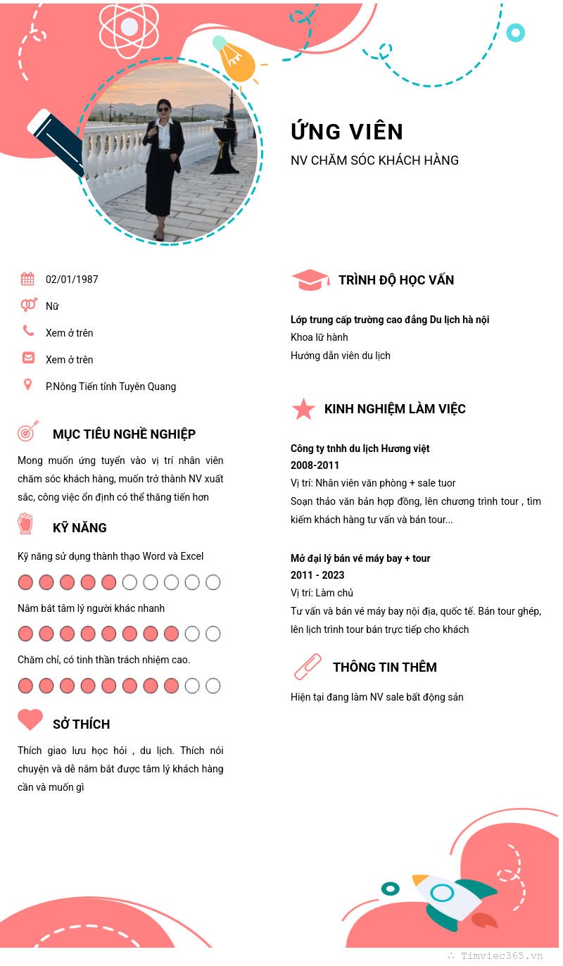 CV ứng viên