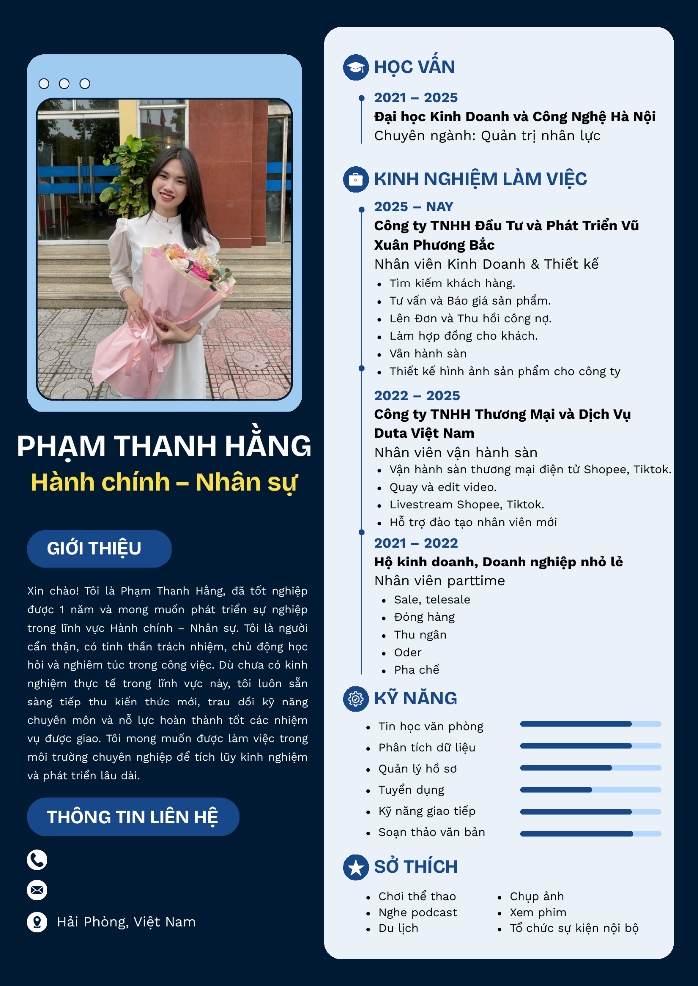 CV ứng viên