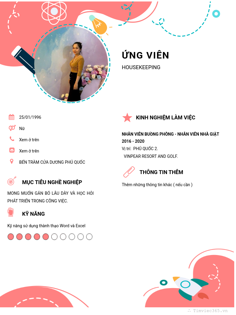 CV ứng viên