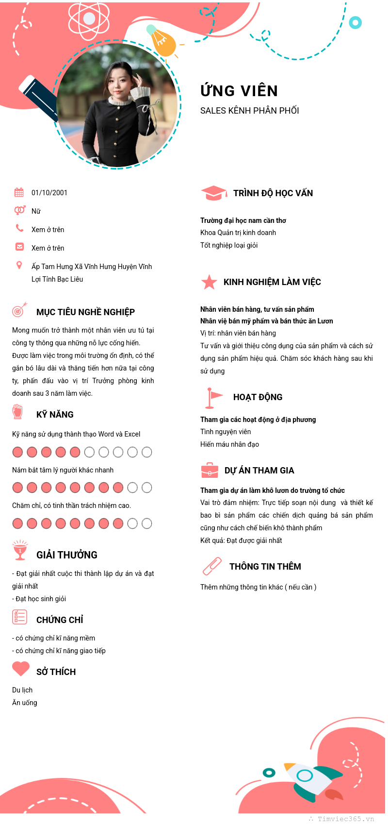 CV ứng viên