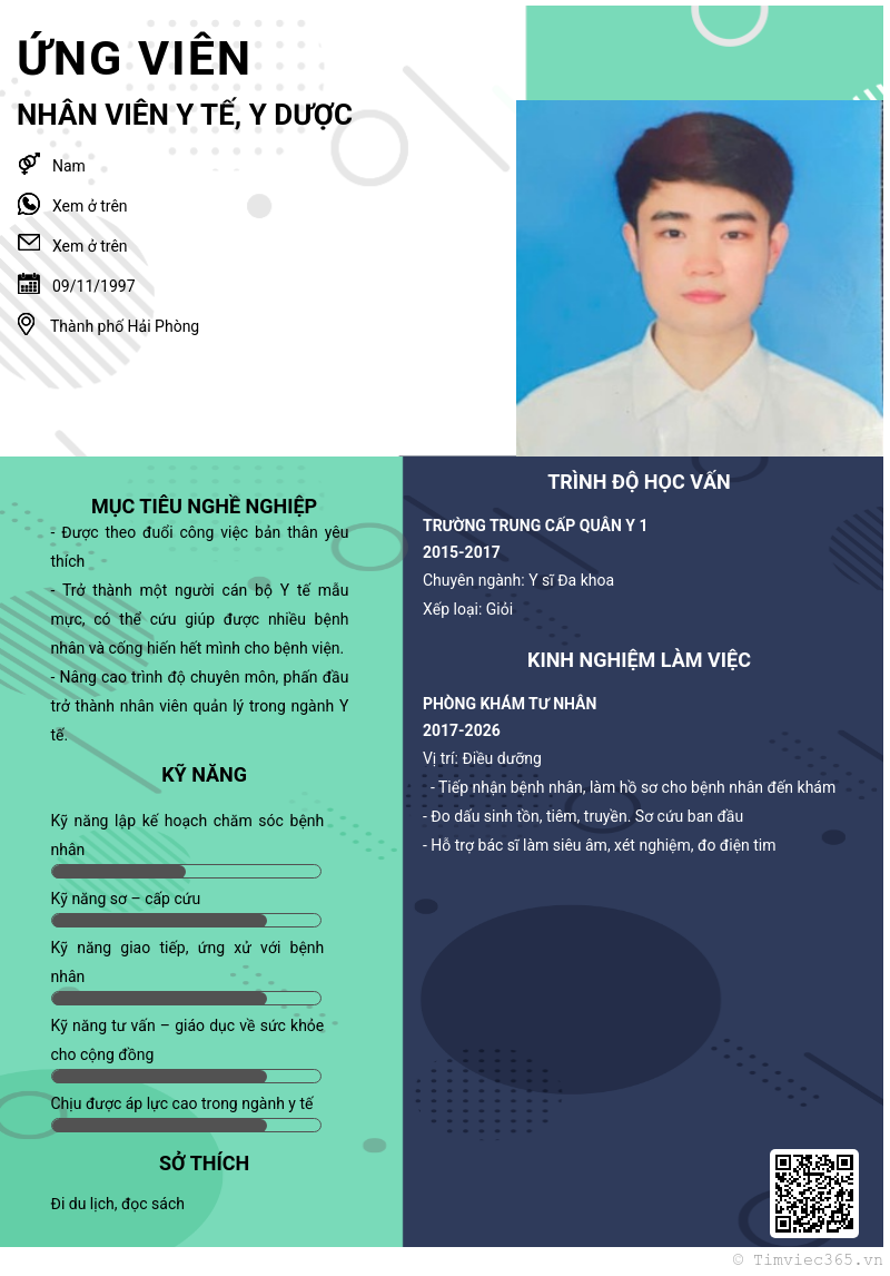 CV ứng viên