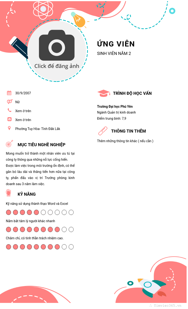 CV ứng viên