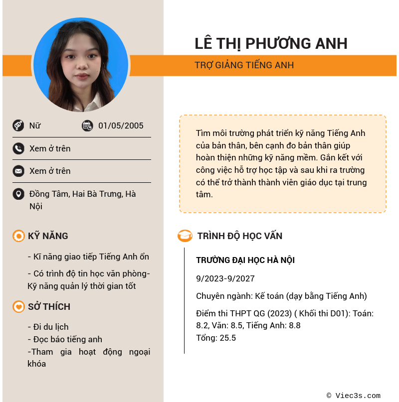 CV ứng viên