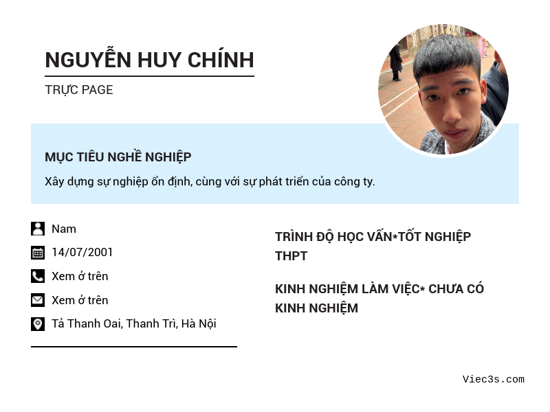 CV ứng viên