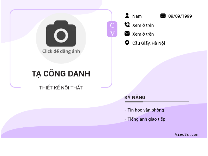 CV ứng viên