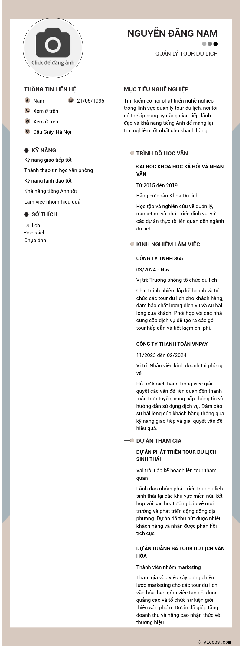 CV ứng viên