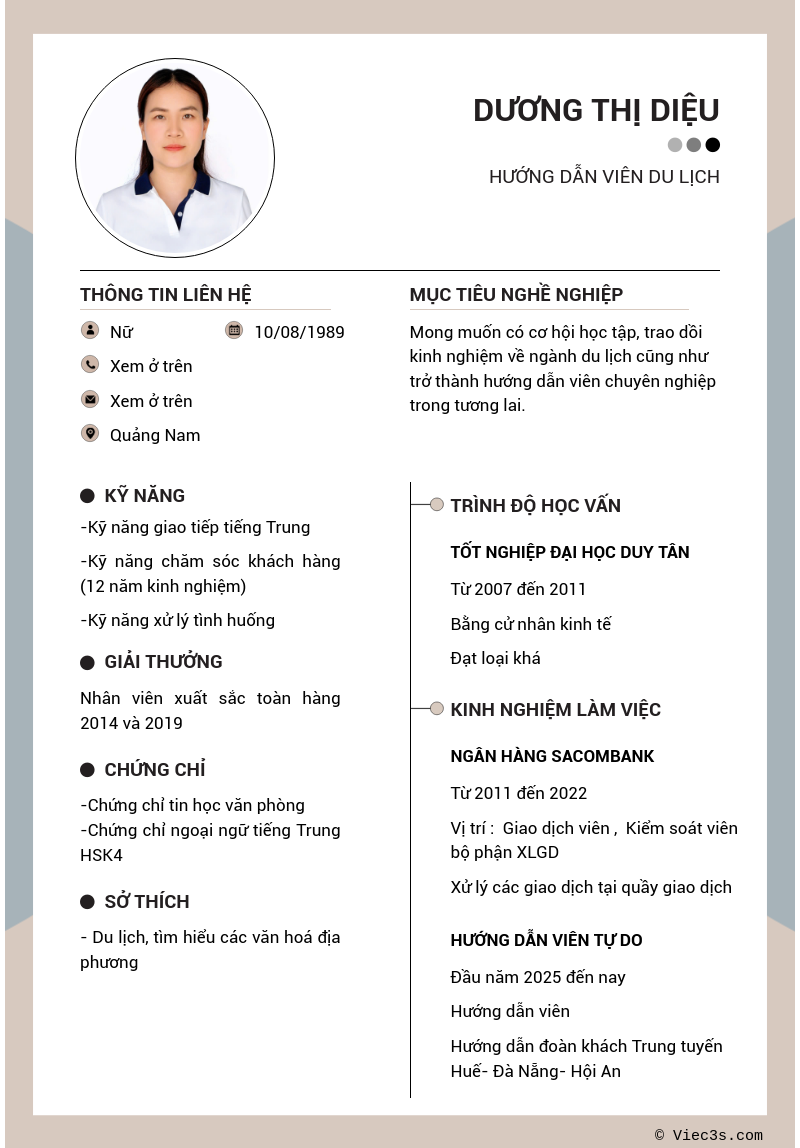 CV ứng viên