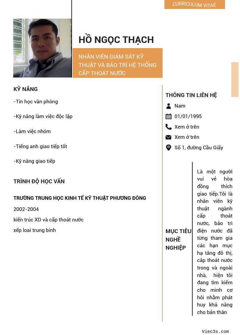 CV ứng viên