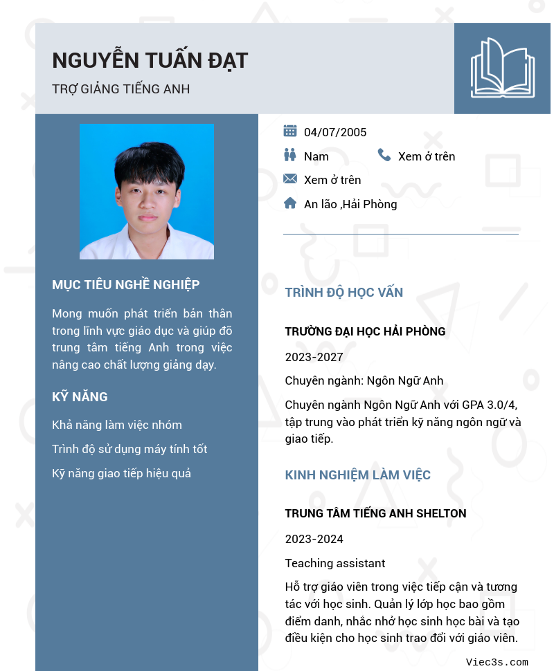 CV ứng viên