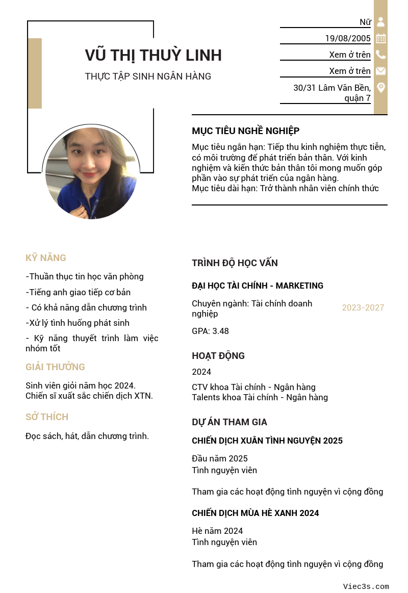 CV ứng viên