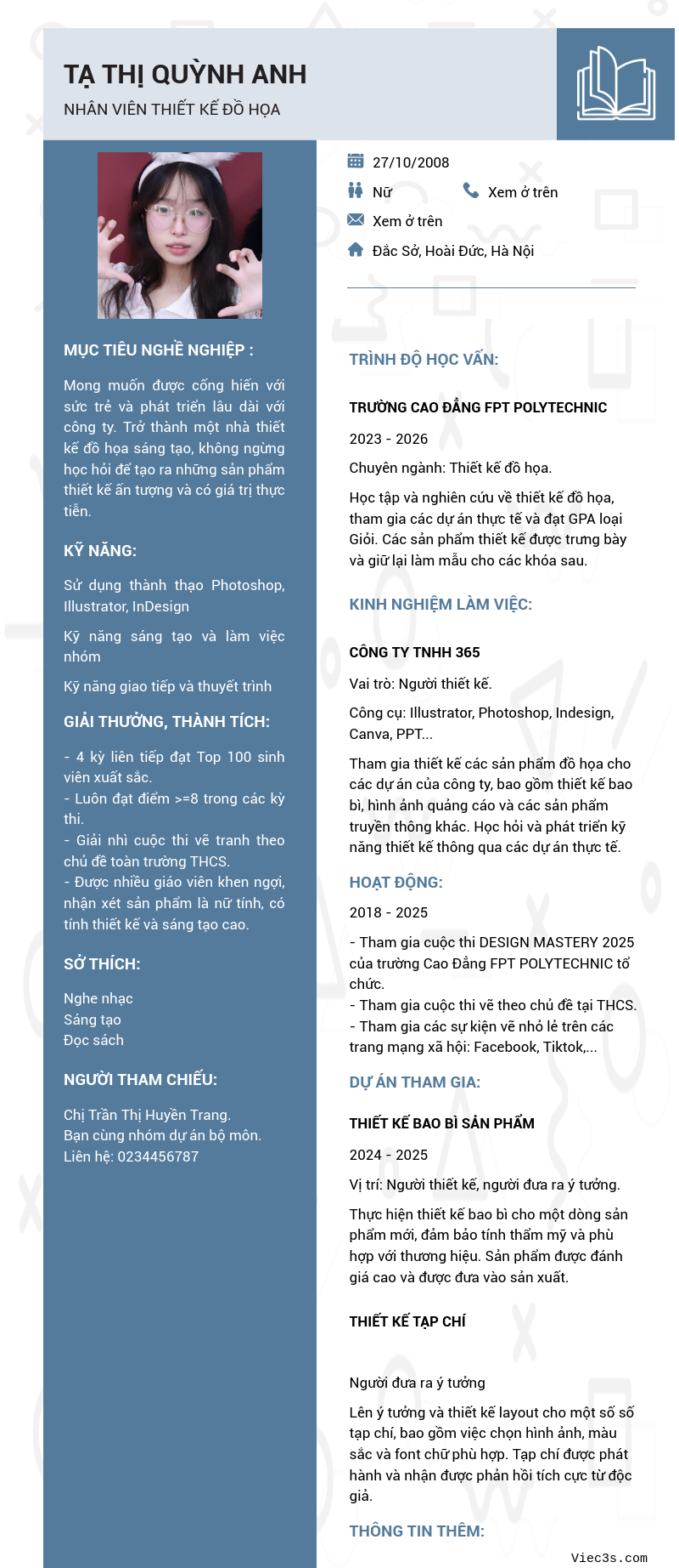 CV ứng viên