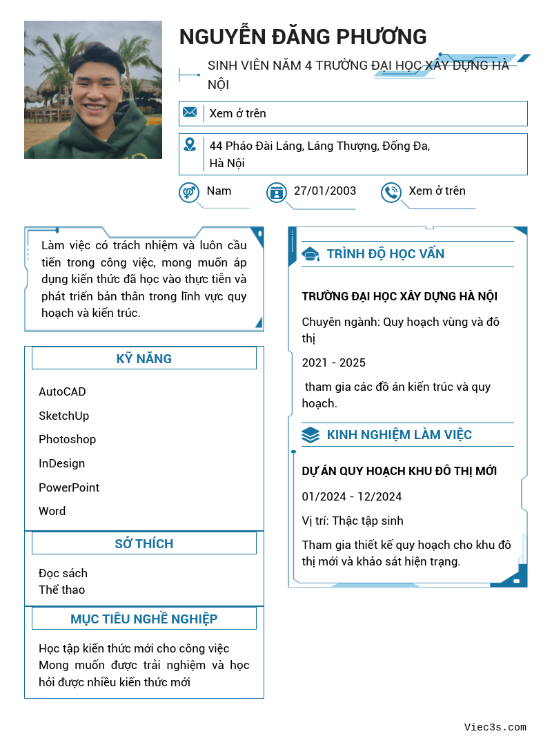 CV ứng viên