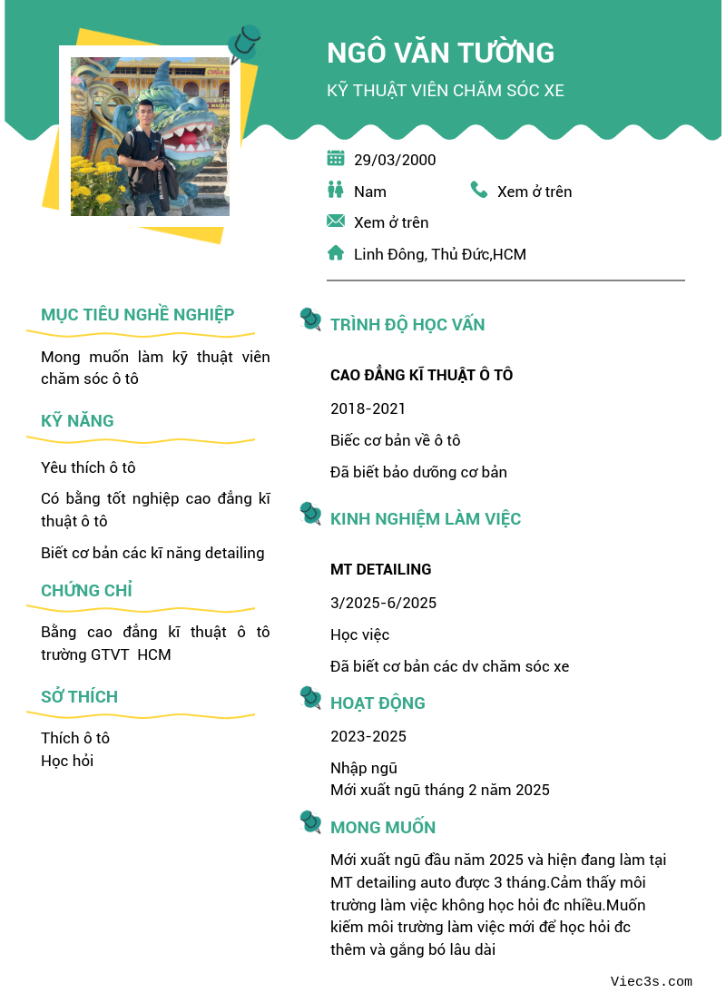 CV ứng viên