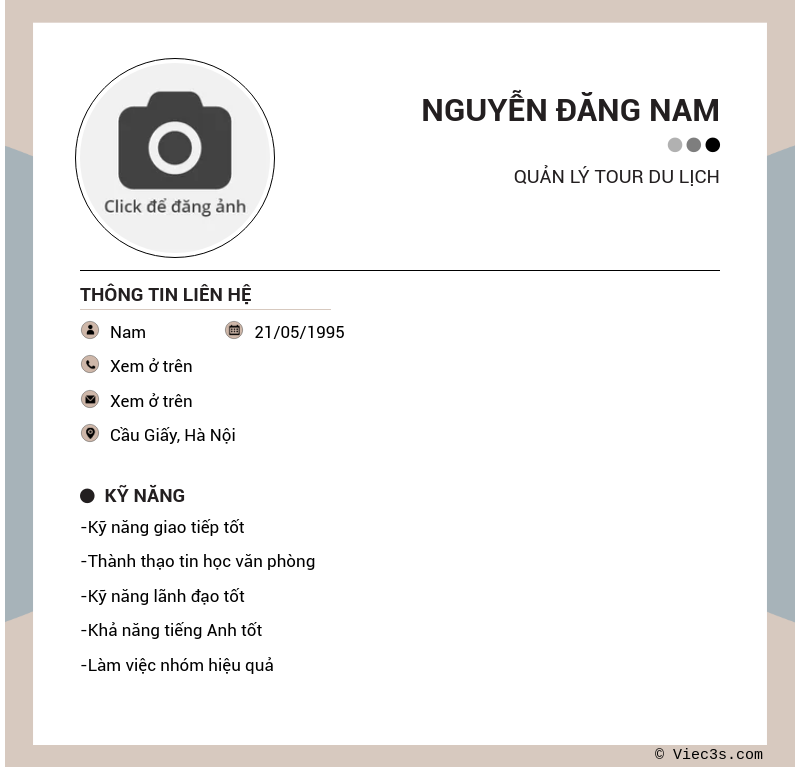 CV ứng viên