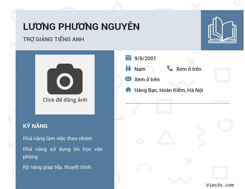 CV ứng viên