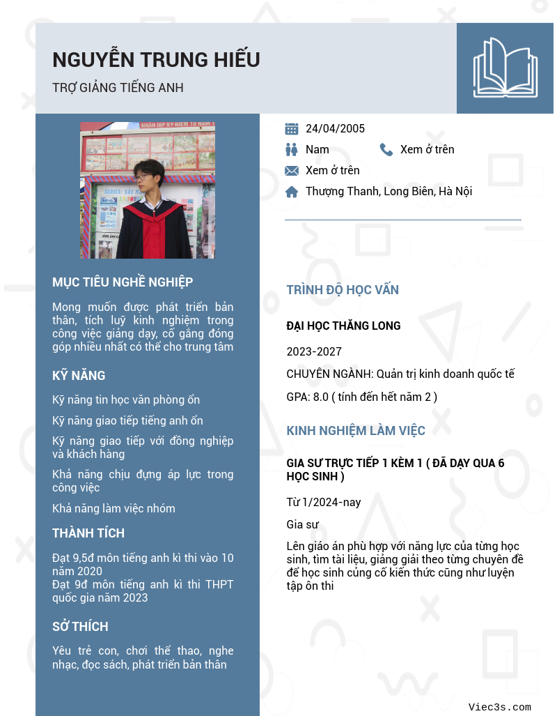 CV ứng viên
