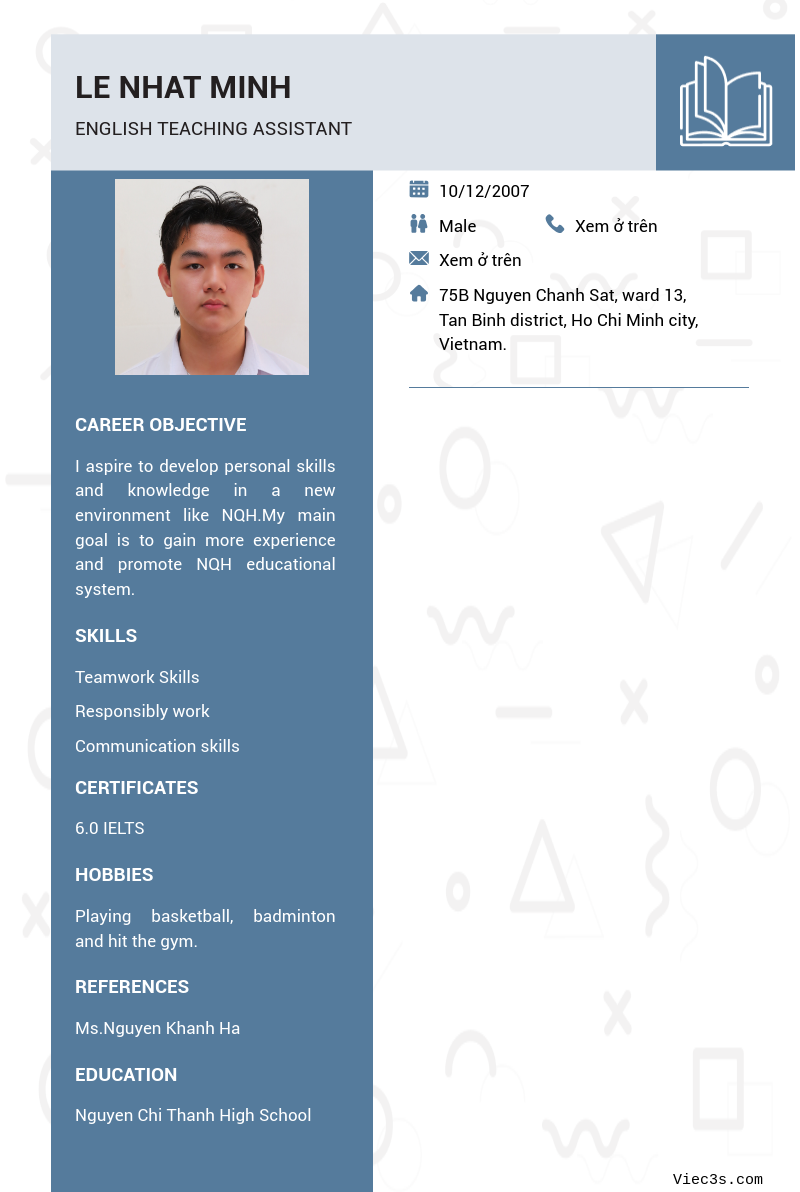 CV ứng viên