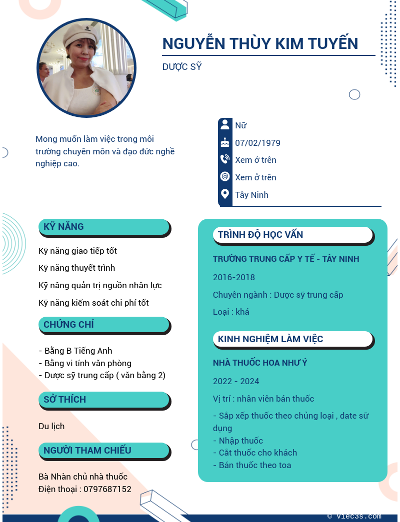CV ứng viên