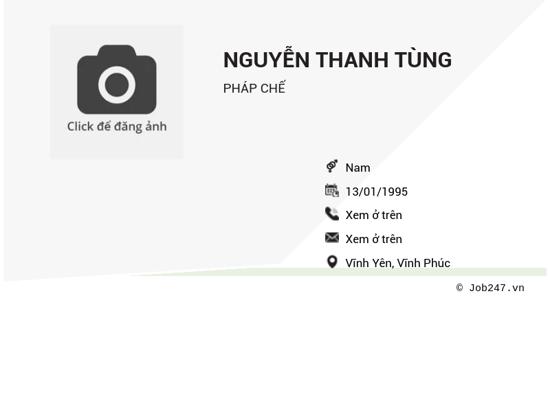 CV ứng viên