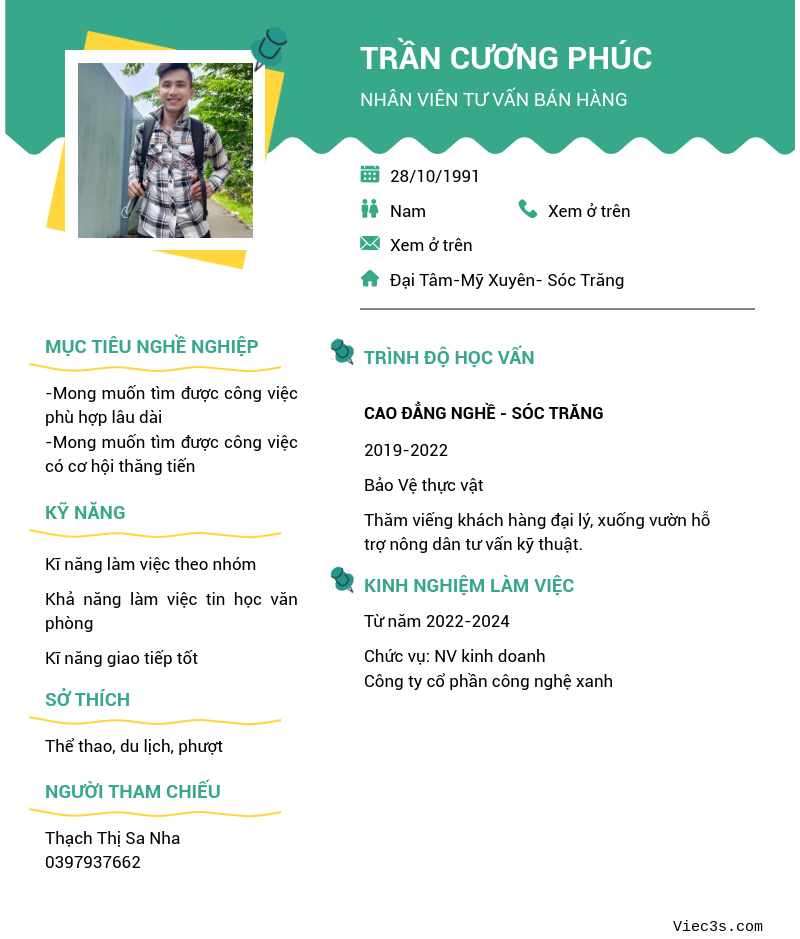 CV ứng viên