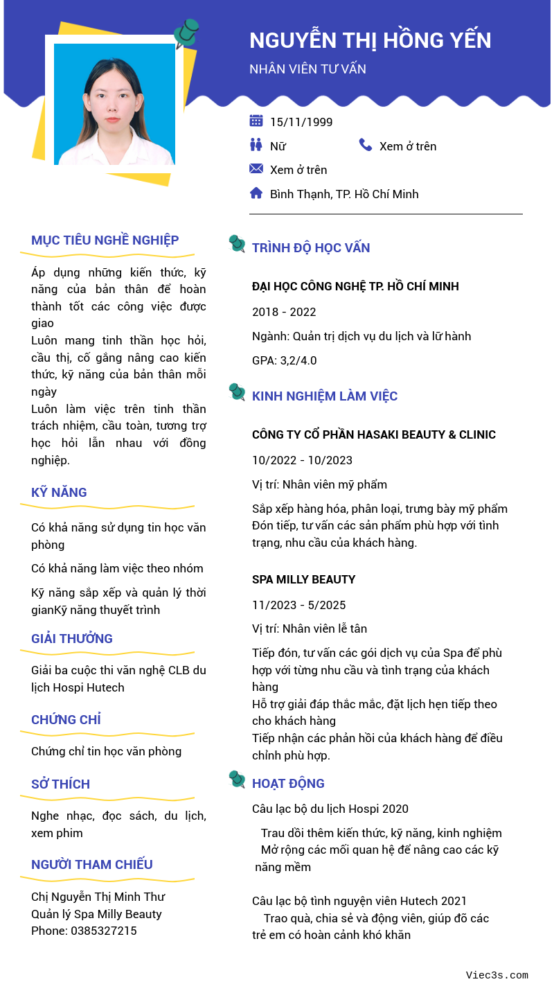 CV ứng viên