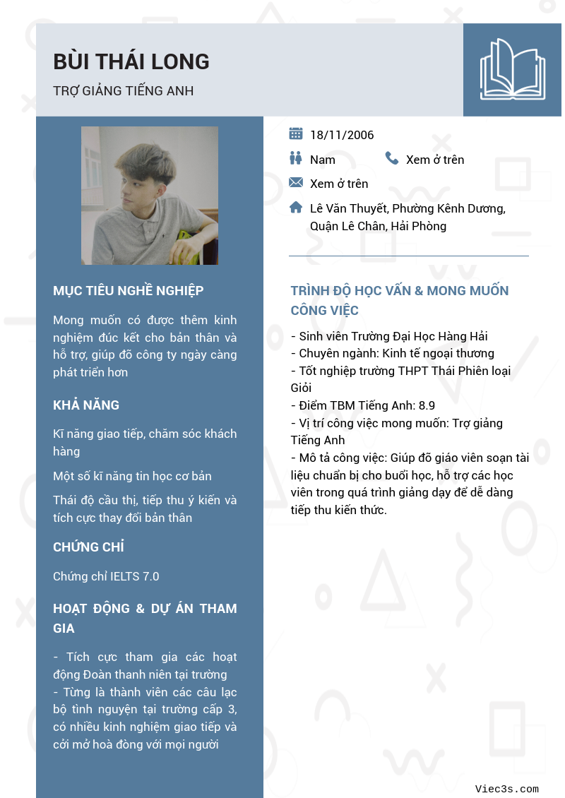 CV ứng viên