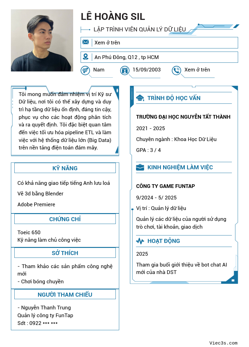 CV ứng viên