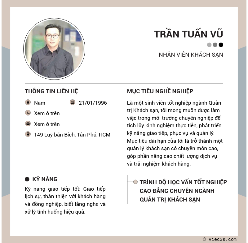 CV ứng viên