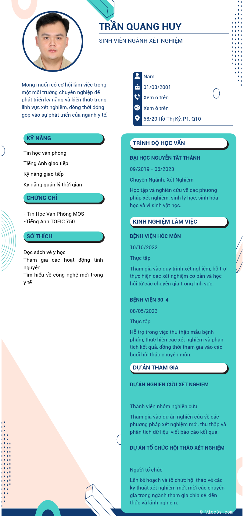 CV ứng viên