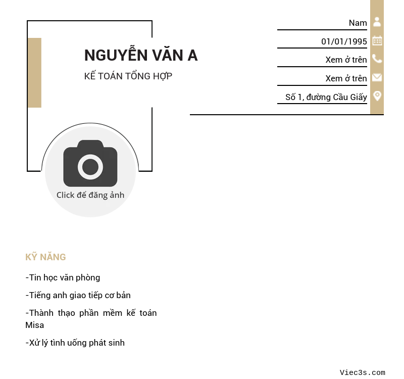 CV ứng viên
