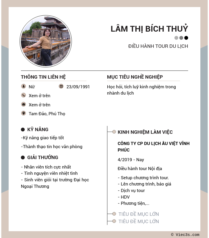 CV ứng viên