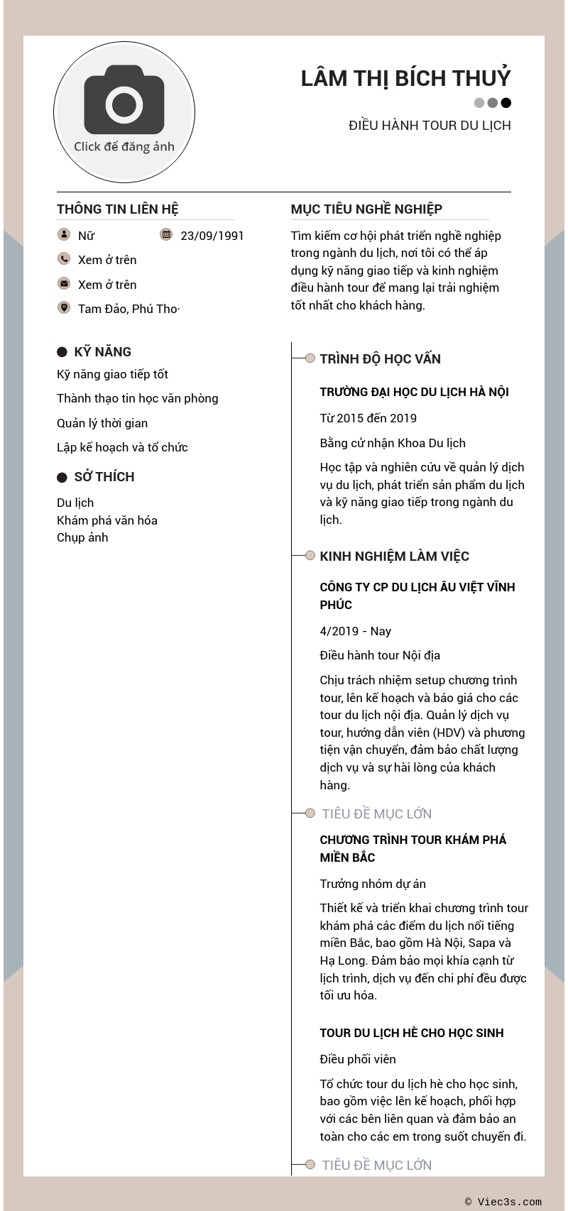 CV ứng viên