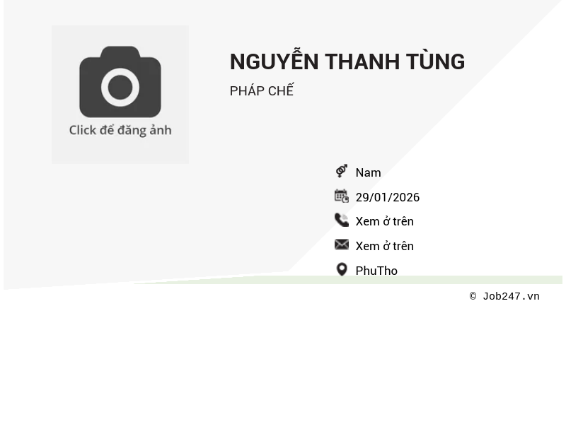 CV ứng viên