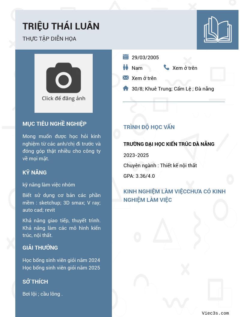 CV ứng viên