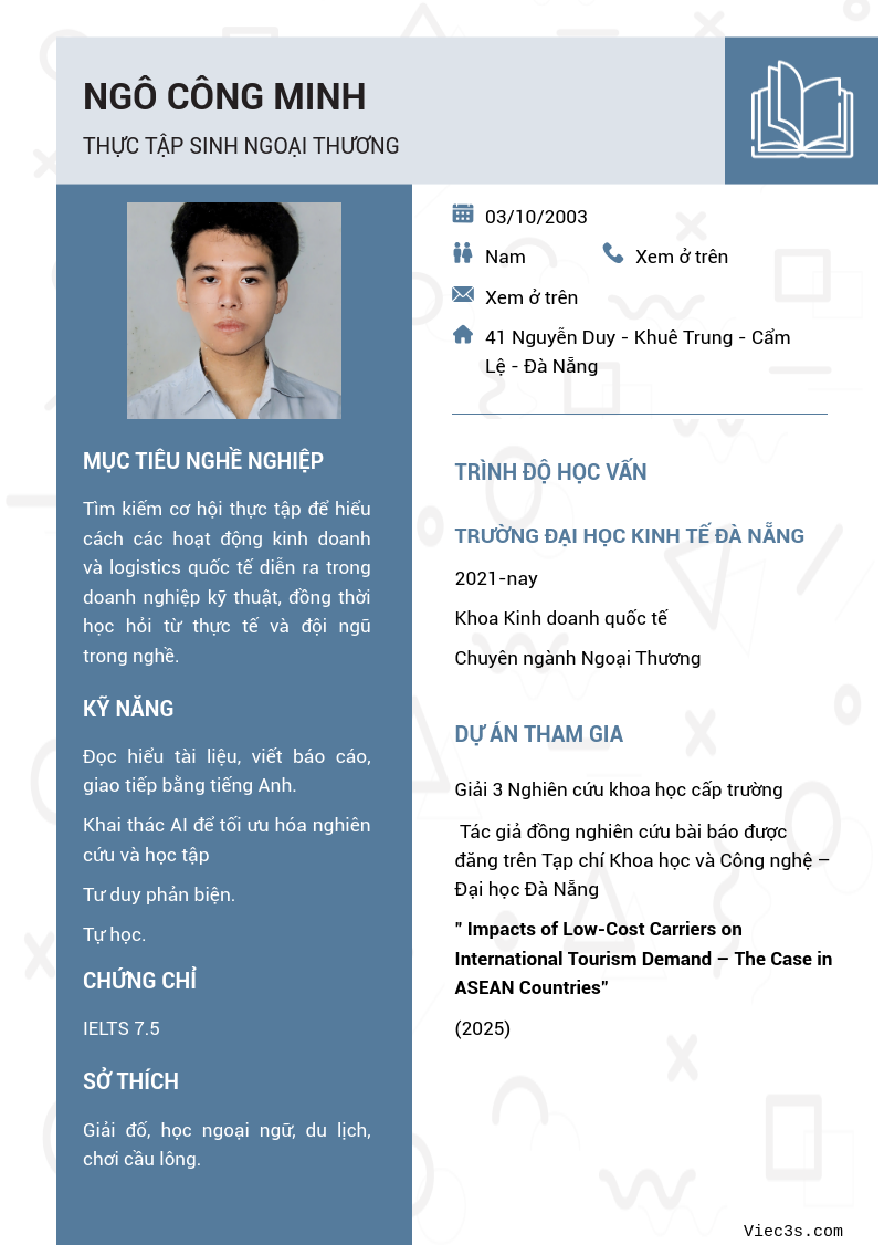 CV ứng viên