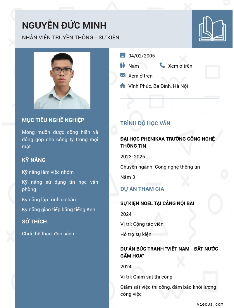 CV ứng viên