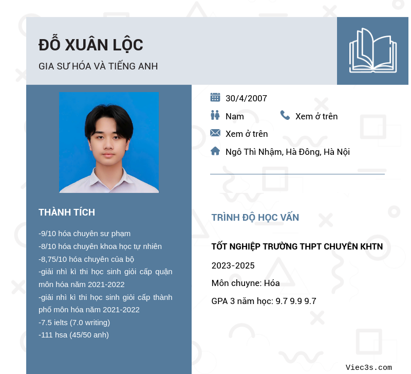 CV ứng viên