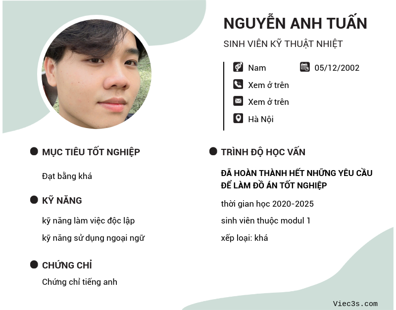 CV ứng viên