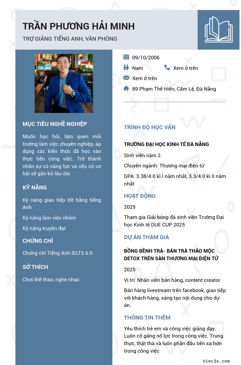 CV ứng viên