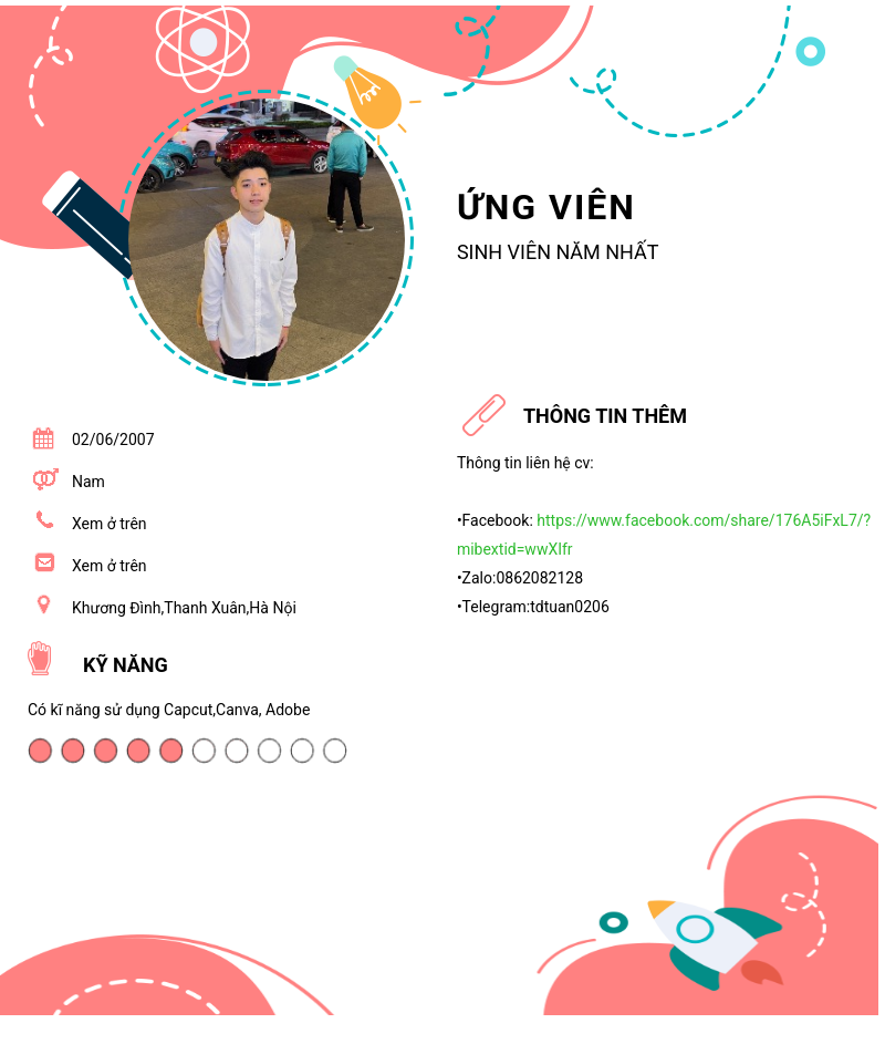 CV ứng viên