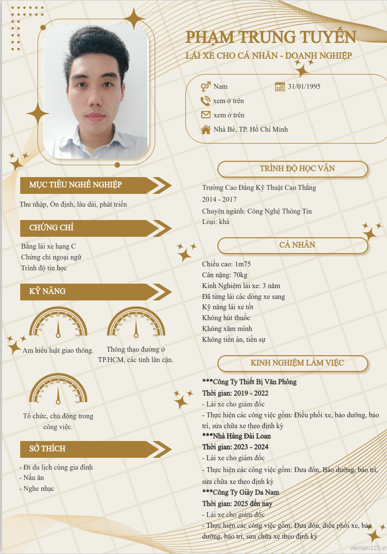 CV ứng viên