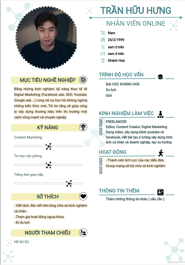 CV ứng viên